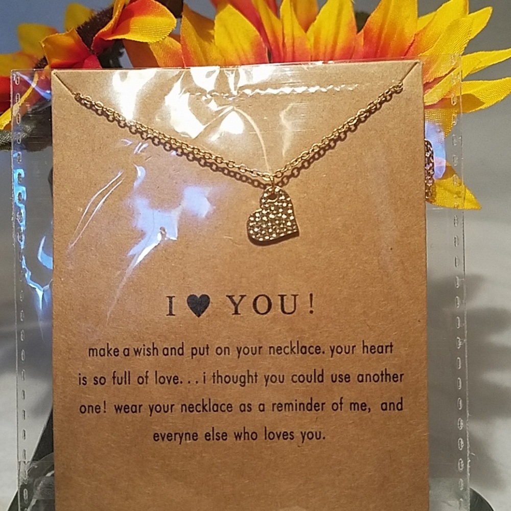 💎I  🖤 You necklace